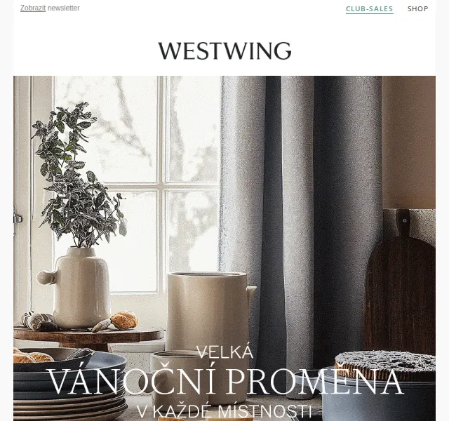 Westwing: Nový nábytek a doplňky – červen 2026 | Nuslet.cz