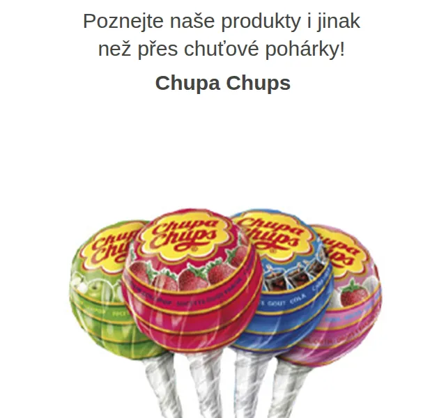 Váš HRUŠKA tým: Chupa Chups lízátka – červen 2026 | Nuslet.cz