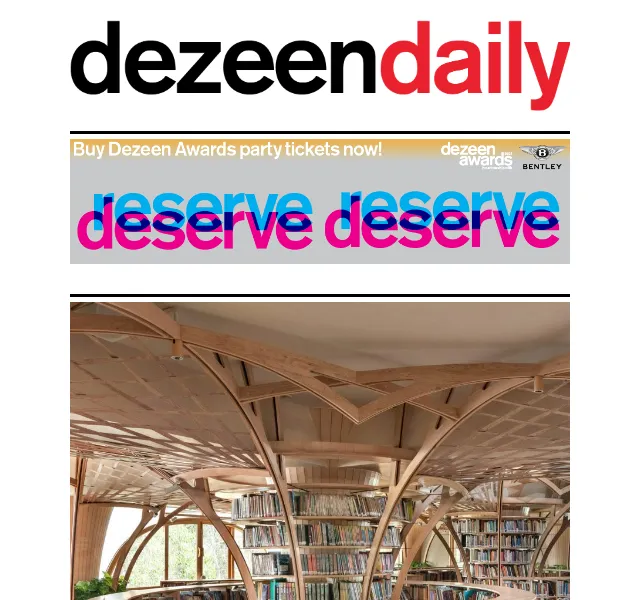 Dezeen Daily: nejzajímavější architektura června 2026 | Nuslet.cz