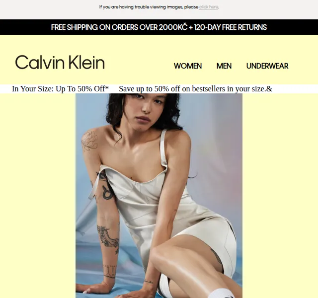 Calvin Klein: Sleva až 50 % na bestsellery – červen 2026 | Nuslet.cz