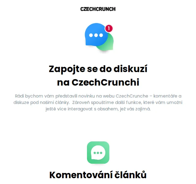 CzechCrunch: Nové diskuze a komentáře – červenec 2026 | Nuslet.cz