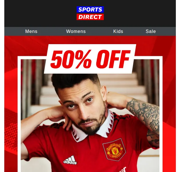 Sportsdirect.com: Man Utd dres za £35 – červen 2026 | Nuslet.cz