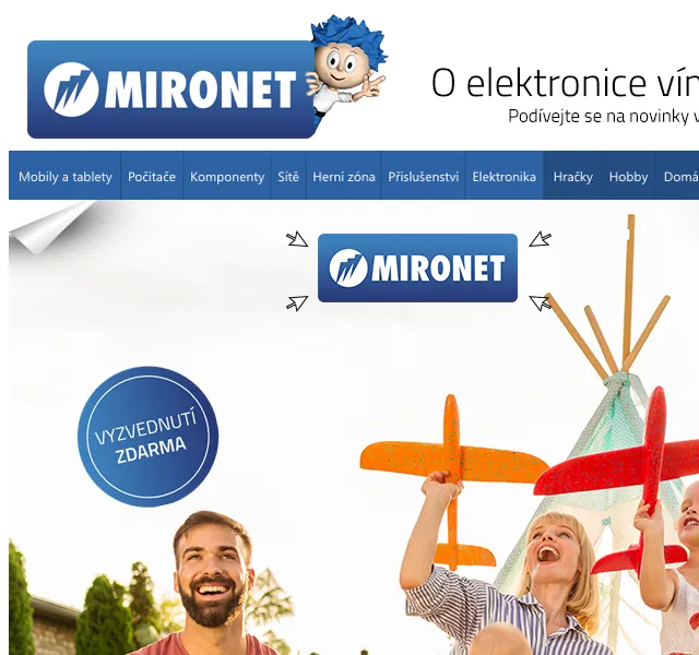 Mironet: Hračky a hravé dárky – červen 2026 | Nuslet.cz