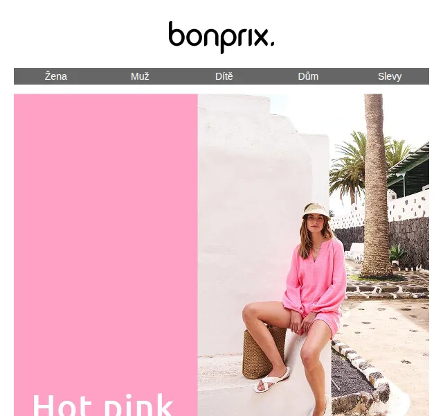 Bonprix: Hot pink a žhavé barvy sezóny – červen 2026 | Nuslet.cz
