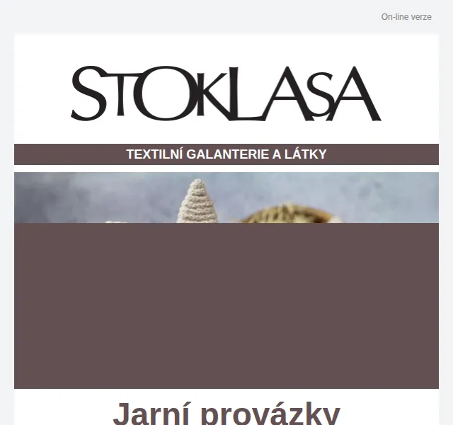 Stoklasa: Šňůrky a provázky – jarní tvoření – duben 2026 | Nuslet.cz