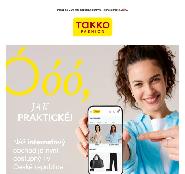 Takko Fashion: Online obchod v ČR – červen 2026 | Nuslet.cz