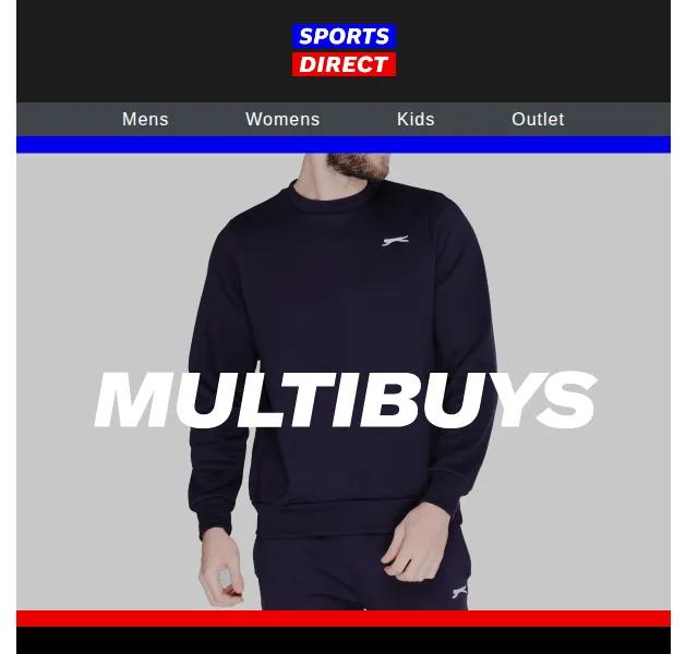 Sportsdirect.com: Multibuy akce na značky Nike, adidas – červen 2026 | Nuslet.cz
