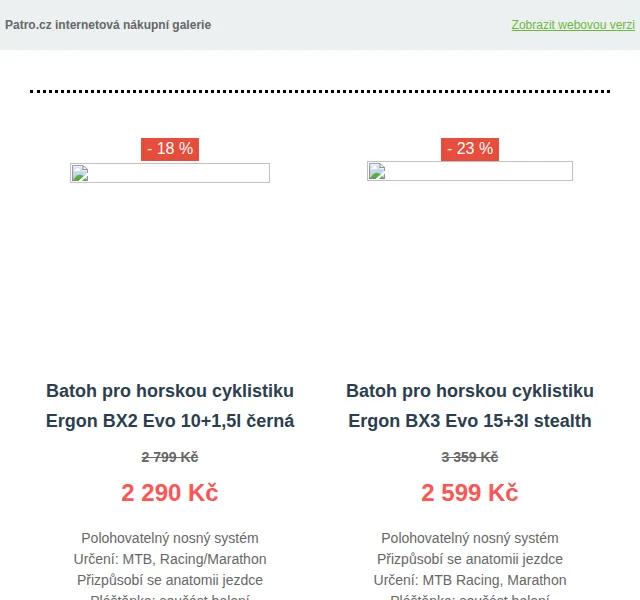 Patro: Cyklo slevy Ergon – červen 2026 | Nuslet.cz