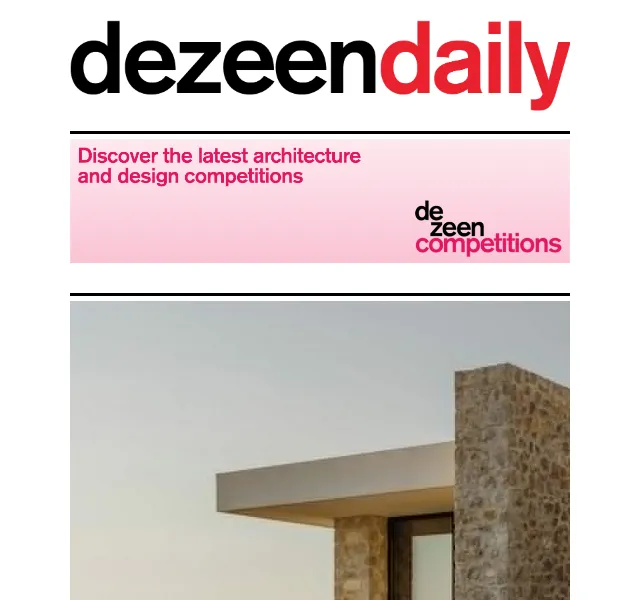 Dezeen Daily: moderní architektura a design – červen 2026 | Nuslet.cz