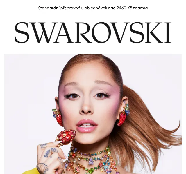 Swarovski: Letní kolekce Ariana Grande – červen 2026 | Nuslet.cz