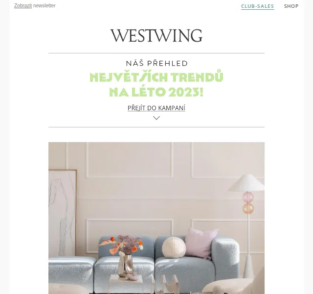 Westwing: Trendy léto 2023 – Kodaň, Moon Gardens, šperky | Nuslet.cz