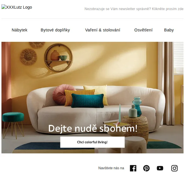 XXXLutz: Trend Colorful Living – červen 2026 | Nuslet.cz
