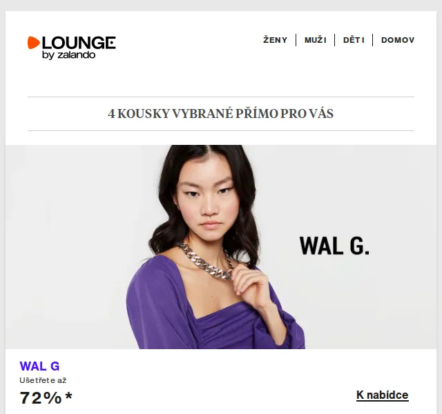 Lounge by Zalando: WAL G., Mustang, Coach a další slevy až 75 % – červen 2026 | Nuslet.cz