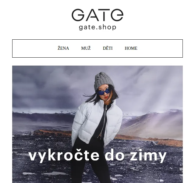 Gate.shop: Zimní bundy od 548 Kč – červen 2026 | Nuslet.cz