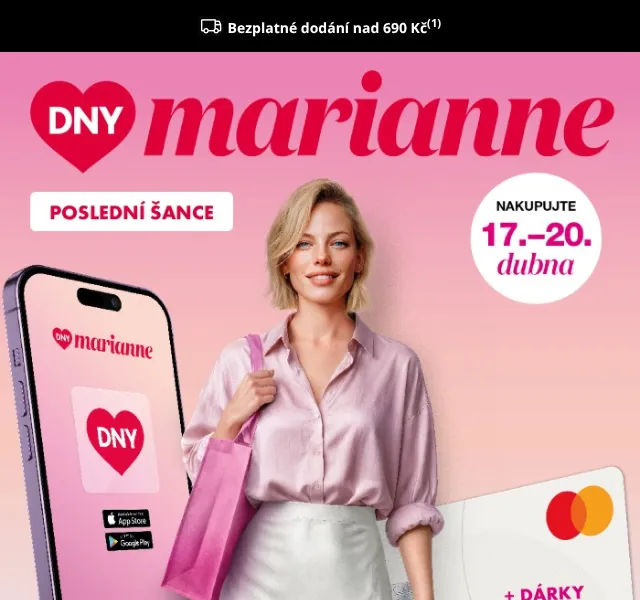 Sephora: slevy až -30 % v Dnech Marianne – duben 2026