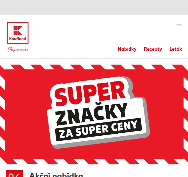 Kaufland: Super značky za super ceny – červen 2026 | Nuslet.cz