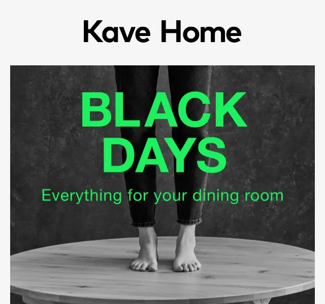 Kave Home Sale: slevy až 50 % na jídelnu – červen 2026 | Nuslet.cz