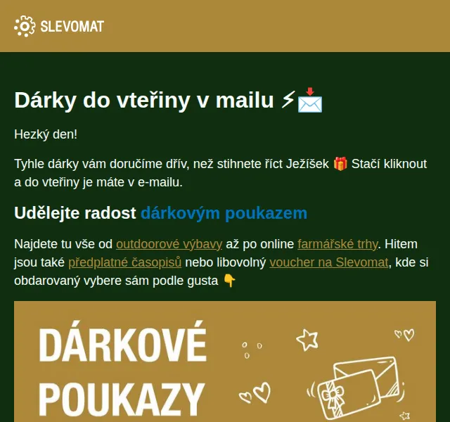 Slevomat: Dárkové poukazy a předplatné – červen 2026 | Nuslet.cz