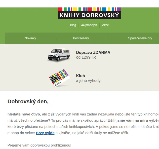 KnihyDobrovsky.cz: Nové knihy se slevou až 30 % – srpen 2026