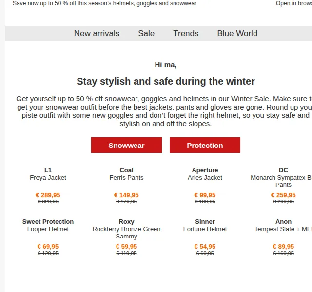 BLUE TOMATO: Helmety, brýle a snowwear se slevou až 50 % – červen 2026 | Nuslet.cz