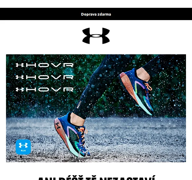 Under Armour: Vodoodpudivá běžecká obuv UA HOVR Machina 3 – červen 2026 | Nuslet.cz