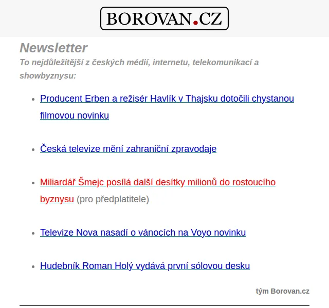 Aleš Borovan: Nové filmy a hudba – červen 2026 | Nuslet.cz