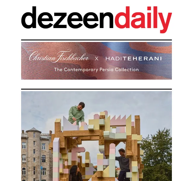 Dezeen Daily: Architektura & design – červen 2026 | Nuslet.cz