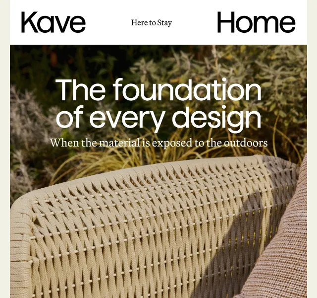 Kave Home Sale: Kolekce zahradního nábytku – duben 2026 | Nuslet.cz