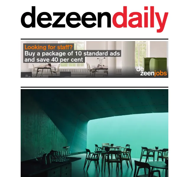Dezeen Daily: Podvodní architektura a design – červen 2026 | Nuslet.cz