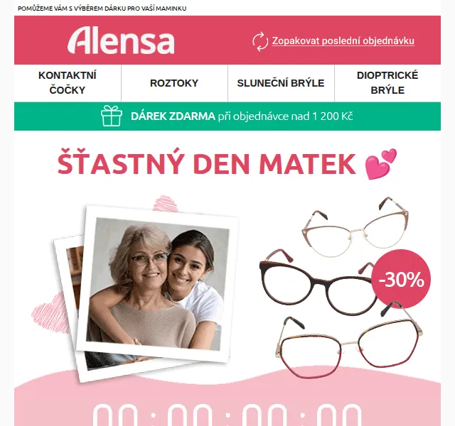 Alensa: 30% sleva na dioptrické brýle Crullé, Kimikado, Marisio – květen 2023 | Nuslet.cz