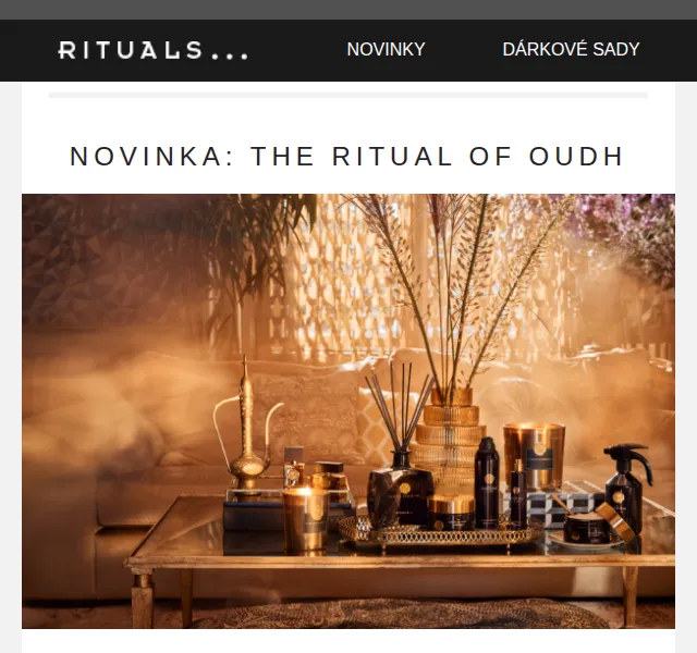 Rituals NOVINKA: The Ritual of Oudh – dárek zdarma – červen 2026 | Nuslet.cz