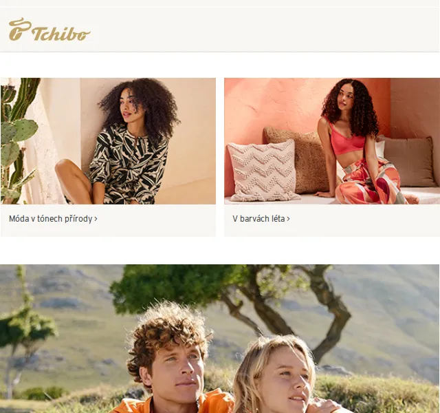 Tchibo: Letní kolekce outdoor – 15 % sleva – duben 2026