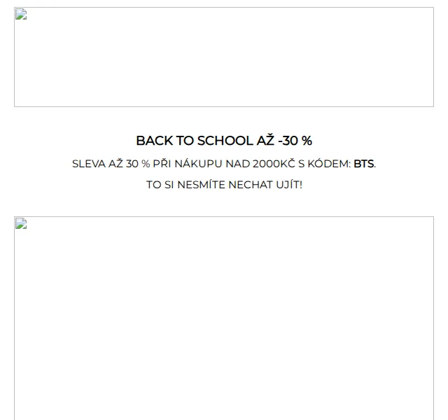 ANSWEAR: Back to school sleva až -30 % s kódem BTS – červen 2026 | Nuslet.cz