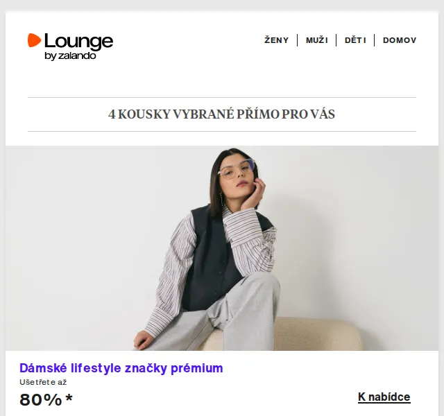 Lounge by Zalando: Hugo, Mango, EA7 až -75 % | duben 2026