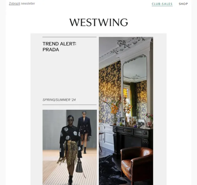 Westwing: Módní inspirace Prada a Le Creuset – červen 2026 | Nuslet.cz