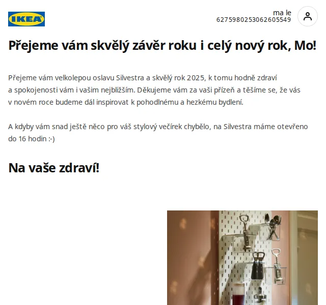 Ikea: Silvestrovské inspirace a výprodej do 9. ledna – červenec 2026 | Nuslet.cz