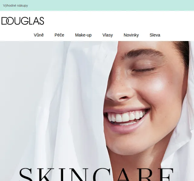 Douglas CZ: 25% sleva na péči Biotherm, Kiehl's a další – červen 2026 | Nuslet.cz