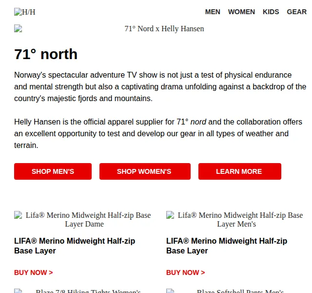 Helly Hansen: Nová outdoorová kolekce inspirovaná 71° nord – červen 2026 | Nuslet.cz