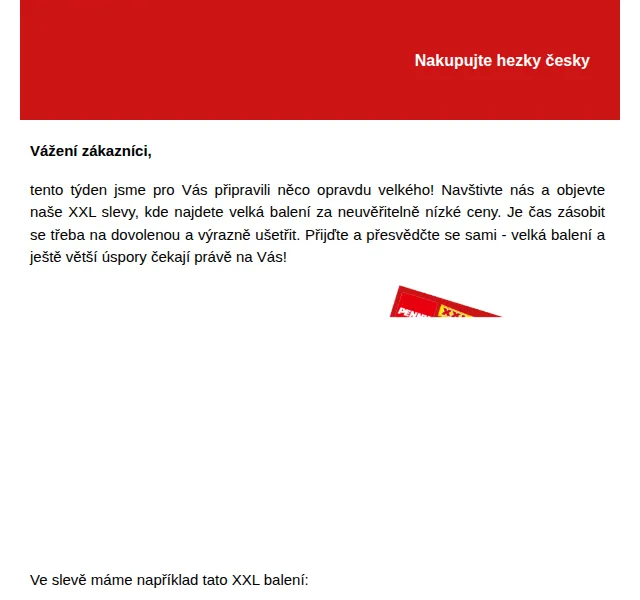 Penny: XXL slevy na velká balení – červen 2026 | Nuslet.cz