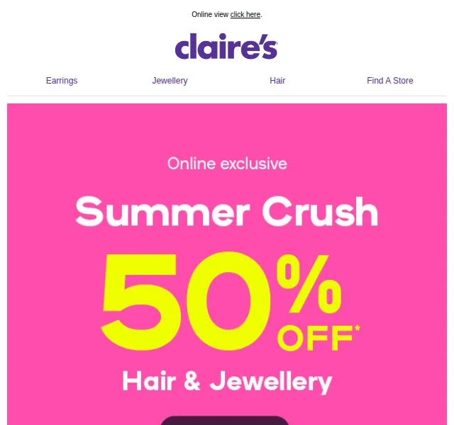 Claire's: Nová letní kolekce šperků a doplňků – červen 2026 | Nuslet.cz