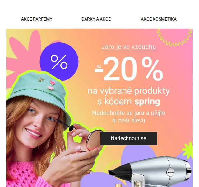Notino: Až −20 % na parfémy, kosmetiku a dárky – červenec 2026 | Nuslet.cz