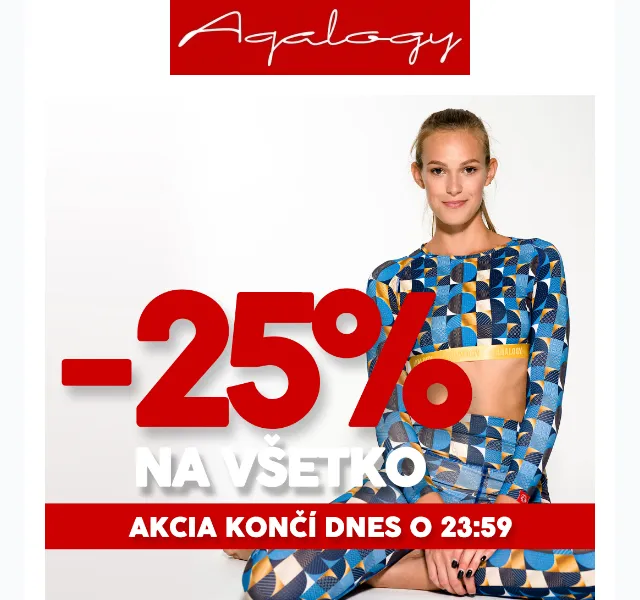 Nohavičky Aqalogy: 25% sleva – červen 2026 | Nuslet.cz