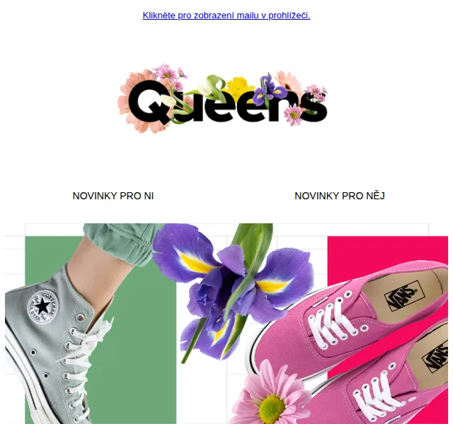 Queens: SLEVA 20 % na Vans a Converse – červen 2026 | Nuslet.cz