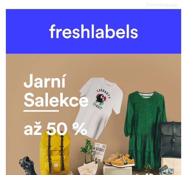 Freshlabels: Jarní SALEkce se slevou až 50 % – červen 2026 | Nuslet.cz