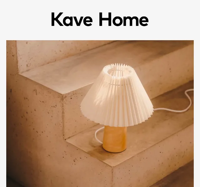 Kave Home Sale: trendy osvětlení pro byt i zahradu – červen 2026 | Nuslet.cz