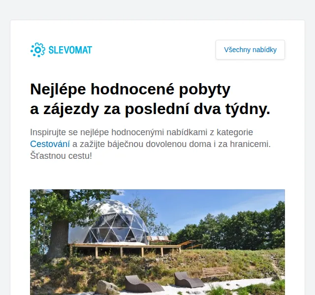 Slevomat: Glamping iglú u Prachovských skal – červen 2026 | Nuslet.cz