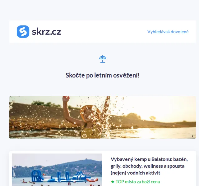 Vánoce na Skrz: Senzační pobyty u vody od 525 Kč – červenec 2026 | Nuslet.cz