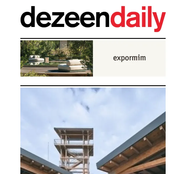 Dezeen Daily: Novinky z architektury a designu – červen 2026 | Nuslet.cz