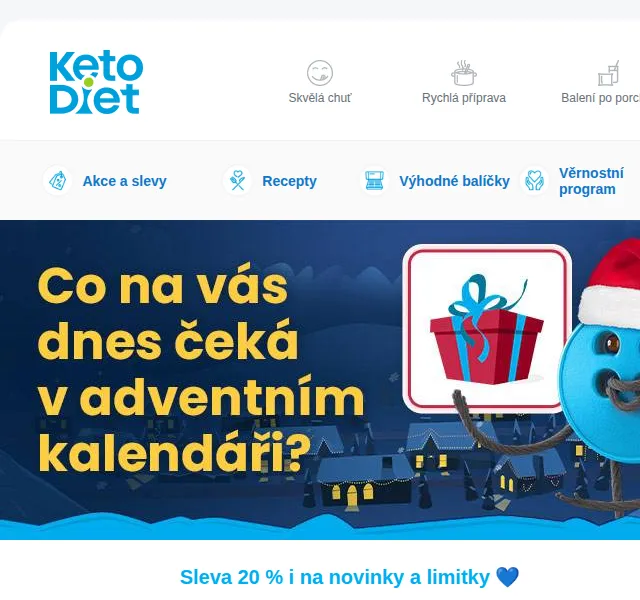 KetoDiet: Sleva 20 % i na novinky a limitky – červenec 2026 | Nuslet.cz