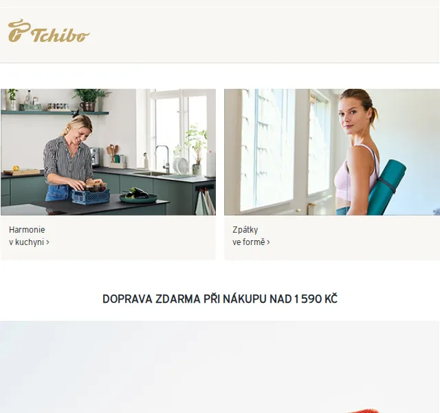Tchibo: Hřejivá móda a sleva 15 % – červen 2026 | Nuslet.cz